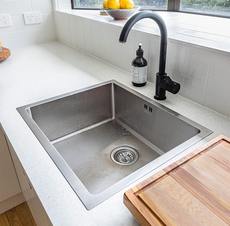 top mount sink